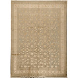 Oriental Area Rug in Beige/Gray