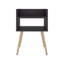 Table de chevet avec port USB, 2 tablettes-1540073489