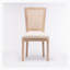 Tabouret en bois massif 29,9 po