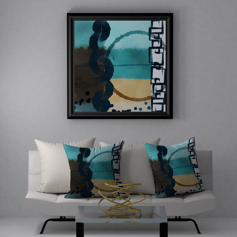 Housse de coussin carrée/insert, 24" X 24"