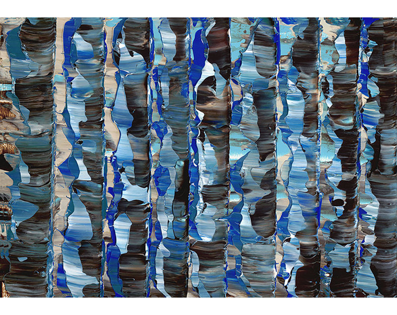 Blue Moon Light - Impression sur toile, H 30 po x l 43 po, Extérieur
