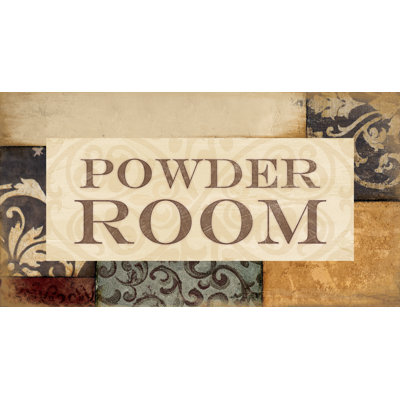 Powder Room - Print on Canvas