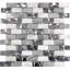 1" x 2" Mixed Material Mosaic Tile