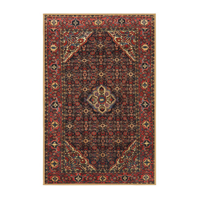 Tapis traditionnel rouge / crème Garonzik