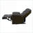 Recliners, Black Woven Fabric Recliner with Pillow Top Arms &amp; Memory Foam | Black | Woven Fabric+Metal-1189638587