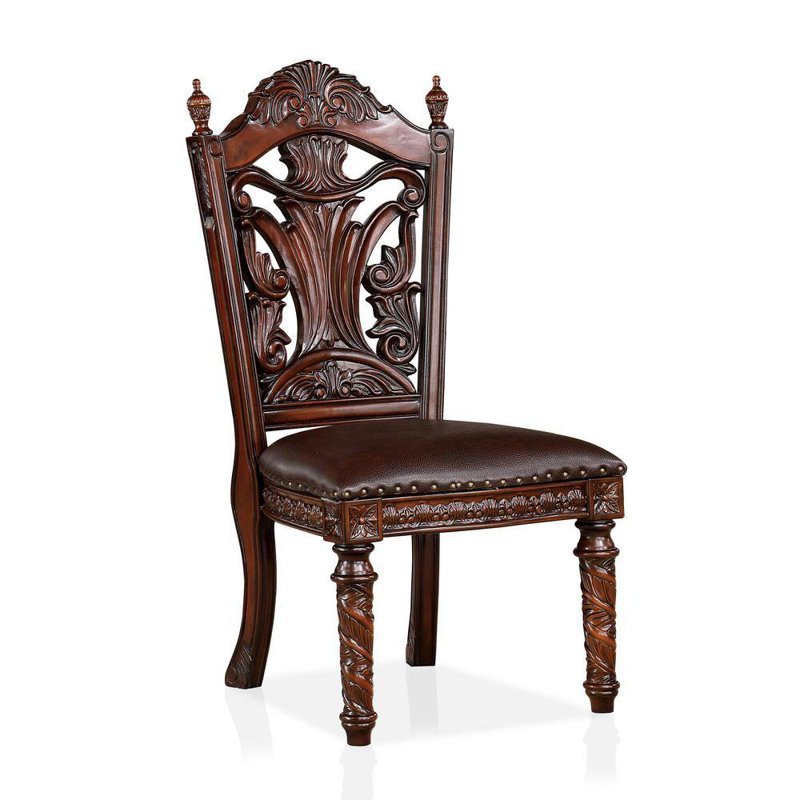 Chaise de salle à manger rembourrée Hobdys