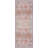 Performance Rust/Gray/Blue Machine Washable Area Rug-72239488