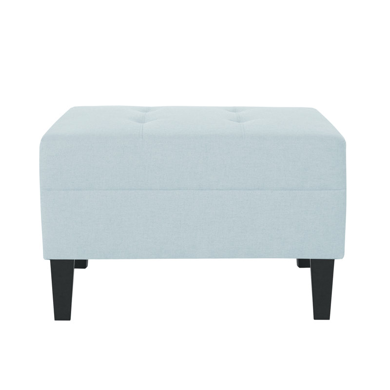 Repose-pieds de style contemporain, Bleu