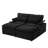Loveseat Sofa 70.9" Free-Combined Sectional Convertible Sofa Bed With Storage Space, Two Movable Ottomans, Four USB Ports And Two Cup Holders For Living Room-298226705