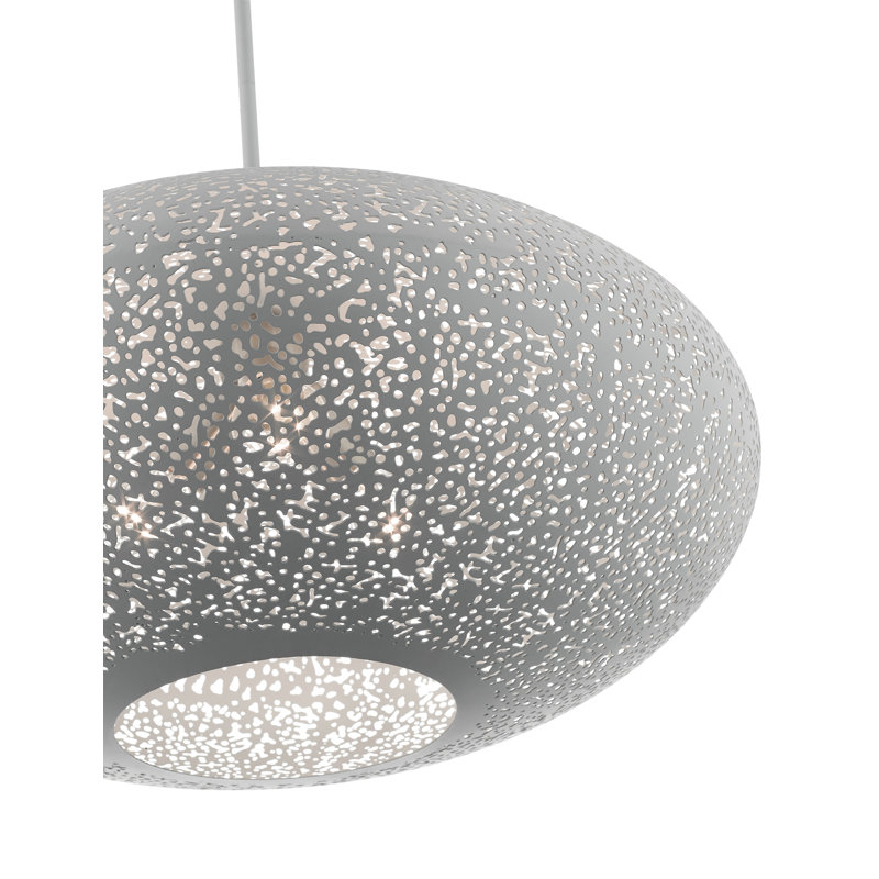 Bion - Light Bronze Pendant, 52.5"H x 24"W x 24"D, Nordic Gray