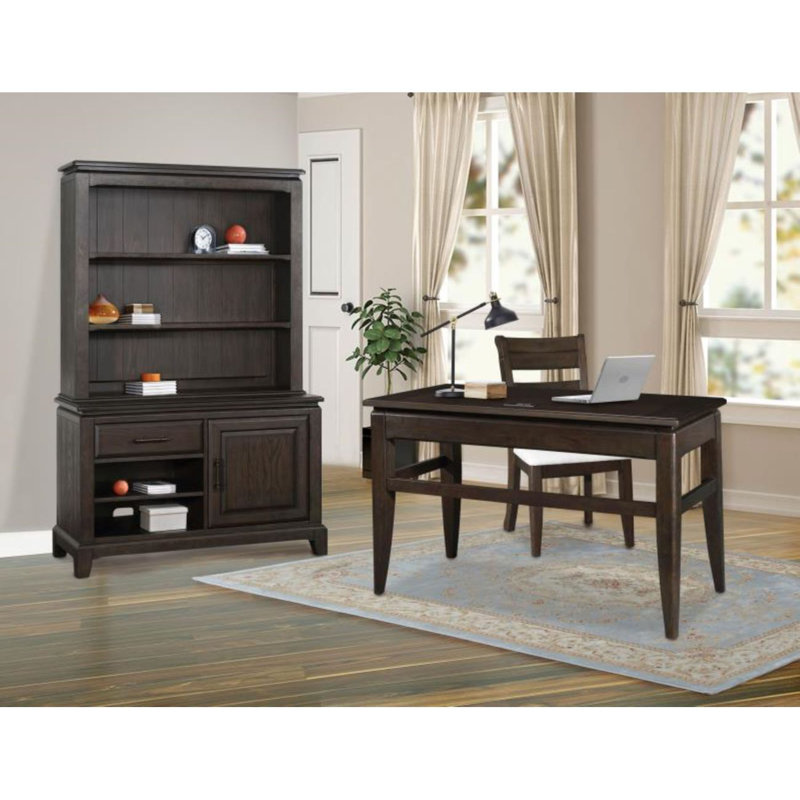 Two Shelf Bookcase Hutch For Organized And Stylish Storage Solution
