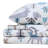 Flannel Geometric Sheet Set-1976256334