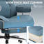 Inbox Zero Adjustable Reclining Ergonomic Faux Leather Swiveling PC & Racing Game Chair-956233380
