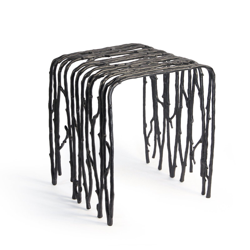 Table d'appoint Twig, Noir