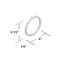 Modern Avalon 4-1/2" H Floating Mount House Number-9510930-9510938