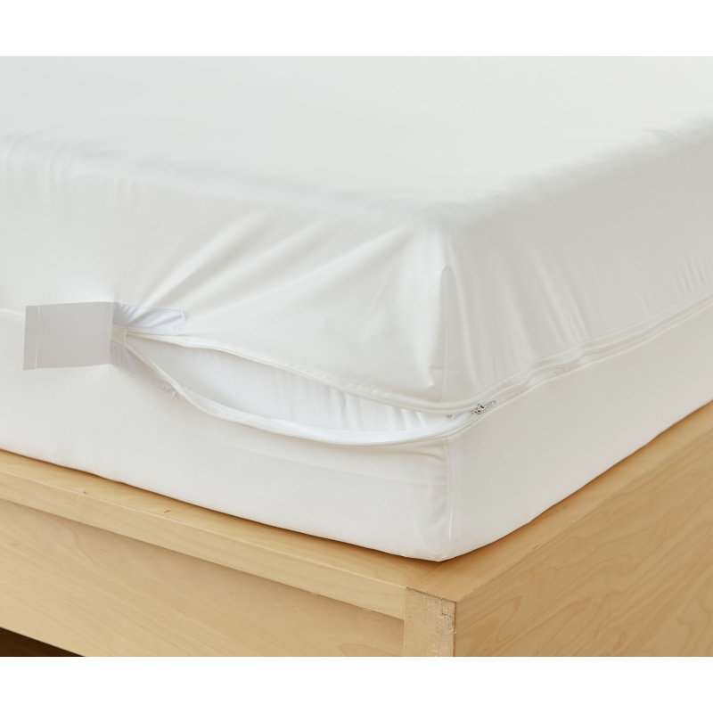  Bedbug Proof Stretch Knit Zippered Boxspring Cover, Twin XL