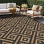 Geometric Recycled P.E.T Area Rug-1957403010-1957403020