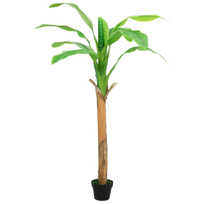 Faux Banana Tree Tree in Pot, 180 cm H x 10 cm W x 10 cm D