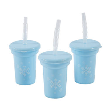 Cup Lid Straw Plastic Disposable, Set Plastic Cups Lid Straw