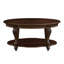 Table basse ovale en bois-695439907