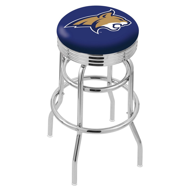 NCAA Bar & Counter Stool, Montana State, Bar Stool (30" Seat Height)