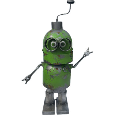 Cyber circuit, robot en métal