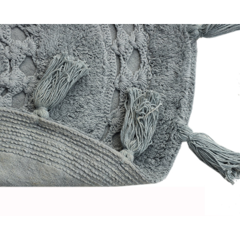 Tapis pour salle de bain Panaite, Gris
