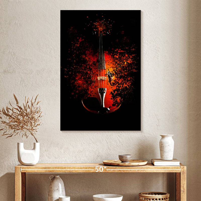 Abarca Dispersion Effect Violin, 39" H x 26" W