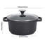 Living and Home Non-Stick Cast Iron Stainless Steel Soup Pot-133229094