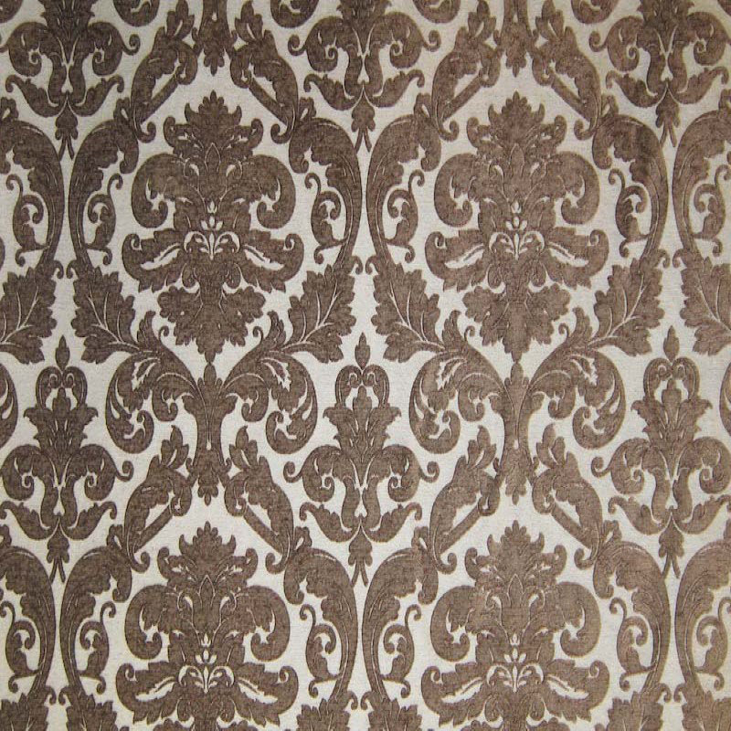 Two Tone Damask | Tilda Fabric_TILDA, Chocolate