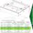 Door Window Awning Canopy Da5934w - 0.137" Thick Polycarbonate & Aluminum Outdoor Use 59"x34" Alloy Protected Exterior