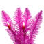 9' x 14" Hot Pink Artificial Pre-Lit Garland with 100 Pink LED Mini Lights