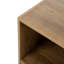 Bibliothèque en bois H 46,5 "x l 16,2"