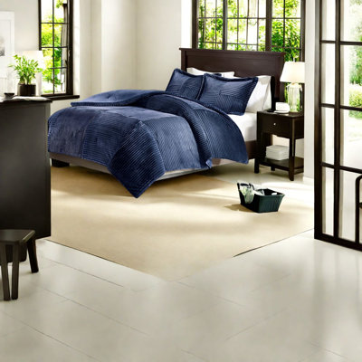 Ensemble de literie en duvet synthétique douillet Cozy Plush, de style moderne, parfait pour le confort de la maison
