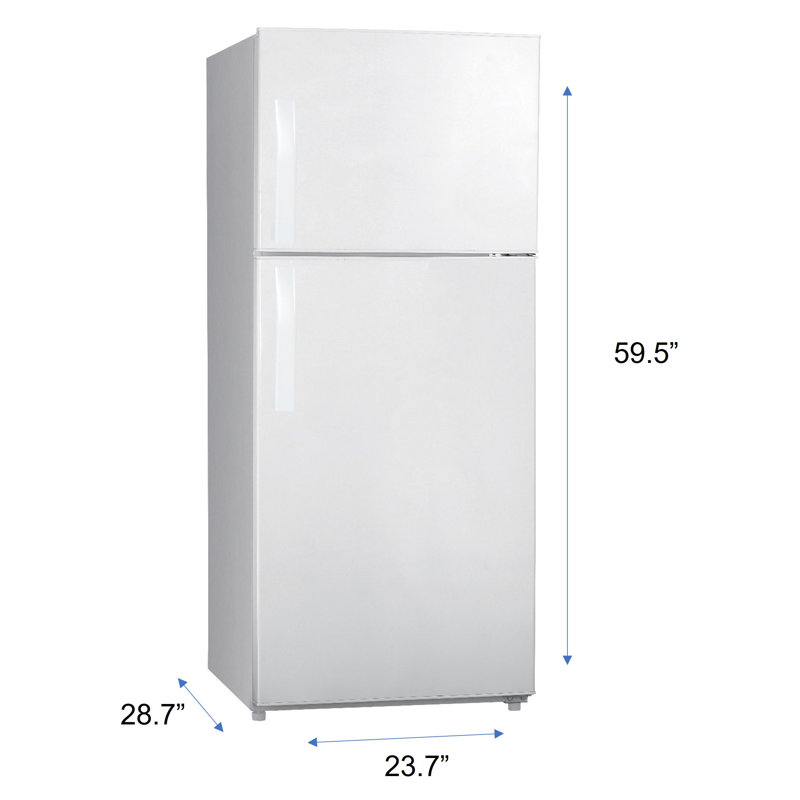 Réfrigérateur 24 po 11,6 pi³ 24 po, Blanc
