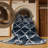 Machine Washable Trellis Gray Area Rug-737217418