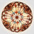 20" 4 - Lights Vintage Tiffany Stained Glass Flush Mount Dimmable