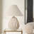 Uttermost Javary Matte Beige Table Lamp