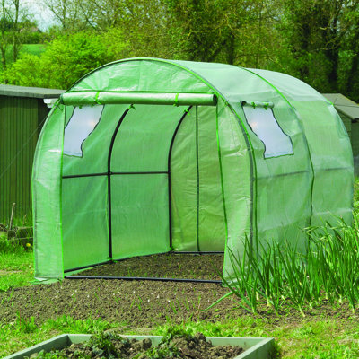 6.7 Ft. W x 9.8 Ft. D Hobby Greenhouse