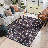 5X8 Area Rug Washable Low-Pile Non-Slip Non-Shedding Foldable Kid Pet Friendly For Living Room Bedroom Kitchen