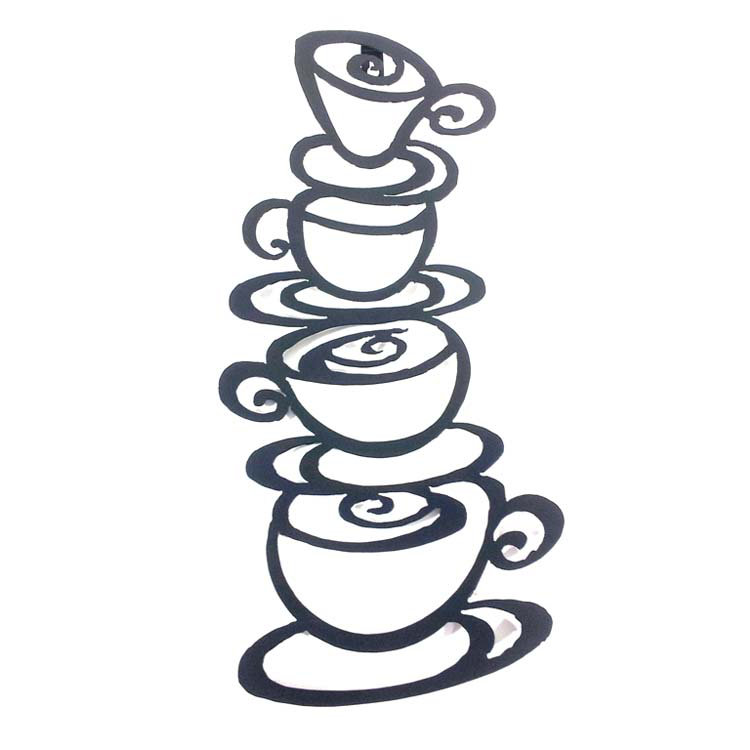 Handmade Food & Beverage Wall Decor on Metal
