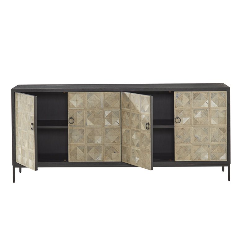 Phokas 78.5'' Solid Wood Sideboard