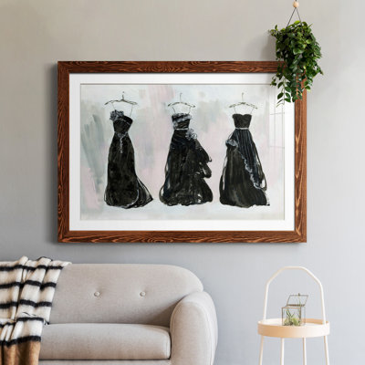 Noir et bling I - peinture encadrée
