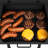 Charbroil C-line Tabletop/Firebox Charcoal Grill, Black