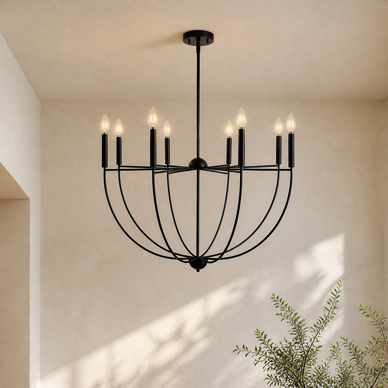 Lustre bol moderne 8 lumières