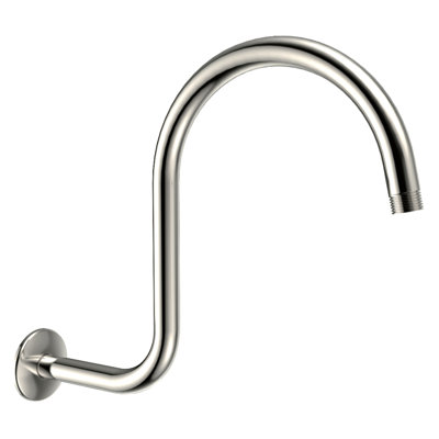 Kingston Brass Restoration 14-Inch Shower Arm with Round Flange