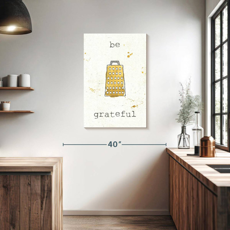 Tergel Cuisine Cuties Be Grateful, H 36 po x l 24 po