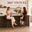 Tabouret de bar rotatif 25,5 po-1318505121