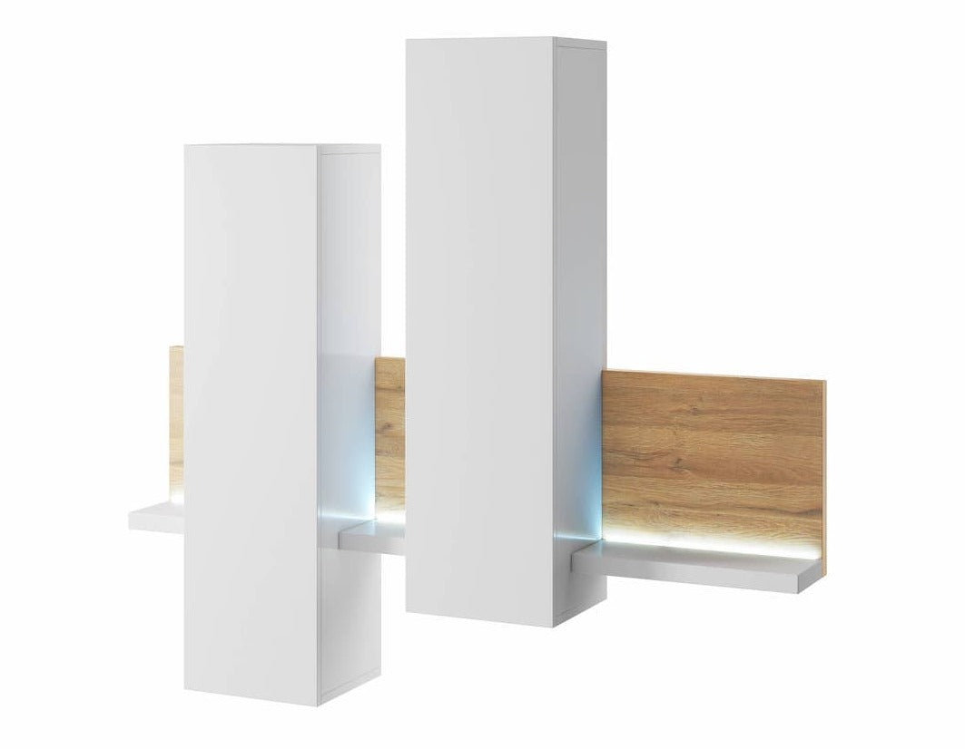 Dashawnna 04: Sleek Matt Wall Hung Cabinet | Contemporary Storage Solution - W152cm