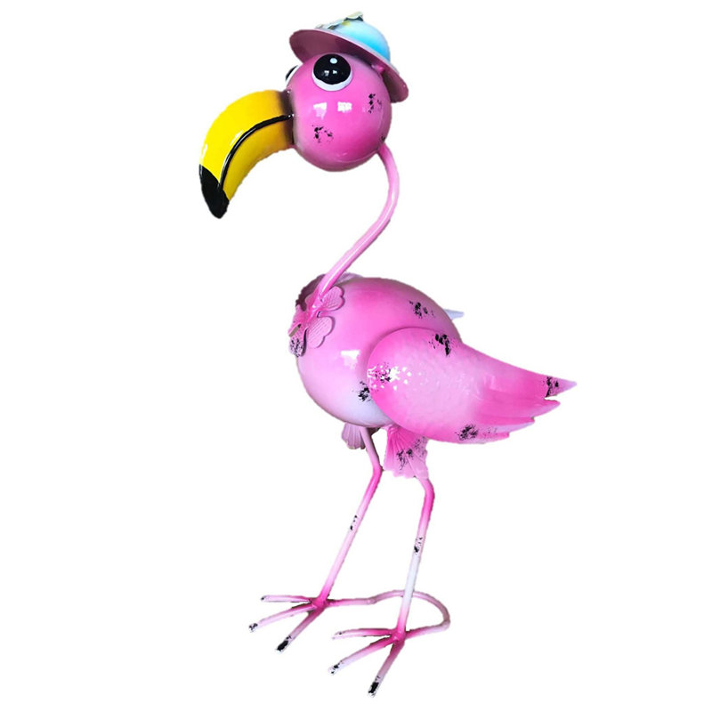 Oiseau rose 16 po